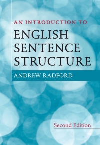 An Introduction to English Sentence Structure Ebook